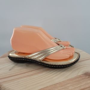 Boc By Born Women’s  Sandals Liberty Gold Metallic size 7